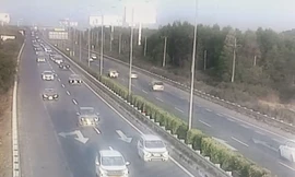 Ùn tắc kéo dài trên cao tốc TPHCM - Long Thành sáng mùng 4 Tết