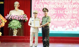 Đại tá Nguyễn Hữu Mạnh giữ chức Giám đốc Công an tỉnh Nam Định