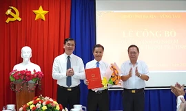 Bổ nhiệm Phó Chánh Thanh tra tỉnh Bà Rịa-Vũng Tàu 