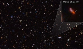 Kỷ lục: Vật thể hơn 13,5 tỉ năm tuổi 'xuyên không' đến Trái Đất