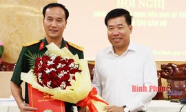 Công bố quyết định của Ban Bí thư về công tác cán bộ tại Bình Phước