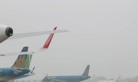 Thời tiết xấu, mù mịt, mưa phùn có ảnh hưởng đến hoạt động của sân bay Nội Bài?