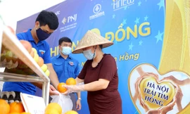 Siêu thị 0 đồng tại Hà Nội mở cửa chiều nay đầy ắp hàng hóa