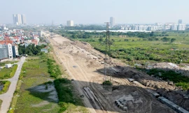 Tuyến đường vành đai 3,5 ở Hà Nội với tổng mức đầu tư hơn 1.000 tỷ đồng chậm tiến độ