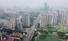 Toàn cảnh tuyến đường Lê Văn Lương - Tố Hữu bị phá nát quy hoạch