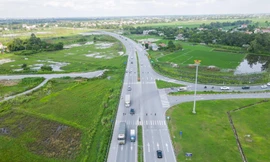 Toàn cảnh dự án đường nối hai cao tốc huyết mạch phía Bắc trị giá hơn 700 tỷ đồng