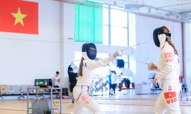  Kiếm thủ Việt Nam khổ luyện sẵn sàng cho SEA Games 31