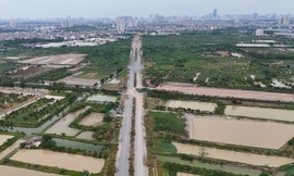 Tuyến đường hơn 700 tỷ đồng ở huyện Hoài Đức sau hơn 2 năm triển khai thi công hiện ra sao?