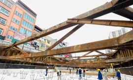 Toàn cảnh dự án hầm chui 700 tỷ đồng ở Hà Nội dần hình thành