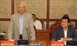 Bộ Chính trị làm việc với Thành ủy Đà Nẵng