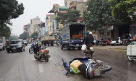 Hiện trường vụ tai nạn