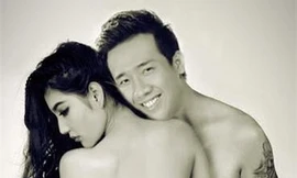 Trấn Thành tung 'ảnh nóng' ghép với Diễm My 9x