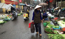 Thực phẩm, rau xanh lên giá sau Tết