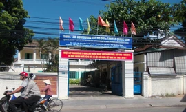 Trung tâm nuôi dưỡng nơi cháu bé đang được chăm sóc. Ảnh: N.T