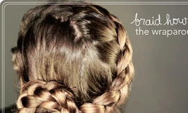 Cách tết tóc quấn xinh xắn