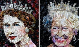 Những tác phẩm độc đáo về Nữ hoàng Anh