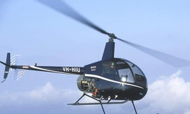 Một trong các loại máy bay được Cty Hành Tinh Xanh mua về. Ảnh: Robinsonheli