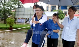 Những hình ảnh đẹp ngày thi đầu tiên tại các tỉnh vùng cao