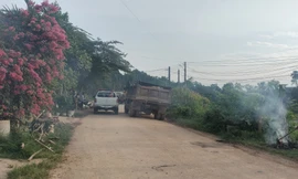 Va chạm xe tải, 2 mẹ con đi xe máy tử vong