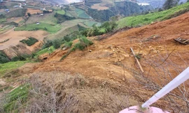 Sạt lở taluy âm khi thi công đường, các bên đổ lỗi cho nhau