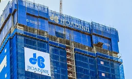 Cổ phiếu của Tập đoàn Hòa Bình bị bán mạnh