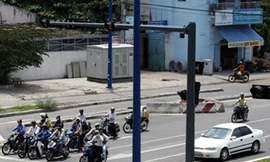 Lắp camera giám sát tại 10 nút giao thông