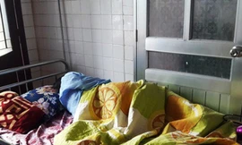 Giáo sinh P.T.H đang điều trị tại bệnh viện