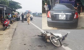 Thực hư thông tin thiếu tá quân đội say rượu, bỏ trốn sau khi gây tai nạn