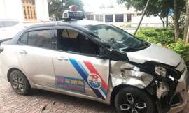 Bị vây bắt, đối tượng buôn bán ma túy đâm xe vào công an hòng tẩu thoát