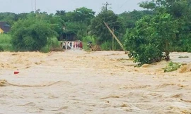Nhiều ngôi nhà ở Nghệ An bị mưa lũ cuốn trôi, nhấn chìm