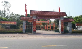 UBND xã Thạch Bằng nay là UBND thị trấn Lộc Hà.