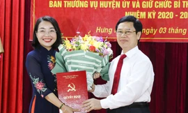 Quyền Bí thư tỉnh đoàn Nghệ An được điều động làm Bí thư Huyện ủy