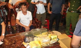 Nhóm đối tượng chôn số lượng ma túy lớn dưới đất