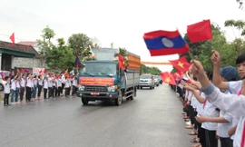  Đón 98 hài cốt liệt sỹ hy sinh tại Lào về với đất mẹ