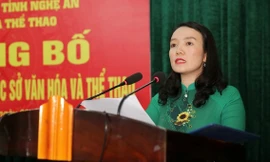 Nghệ An có tân giám đốc Sở Văn hóa và Thể thao