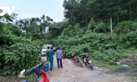 Phát hiện bộ xương người trong rừng keo