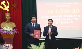 Nghệ An có tân Trưởng Ban Dân tộc