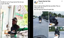 Thực hư 'ăn xin mặt đen' tay cầm đầu gà gây xôn xao ở Nghệ An – Hà Tĩnh