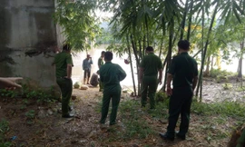 Hiện trường nơi tìm thấy thi thể nạn nhân