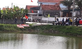 Hiện trường vụ việc.