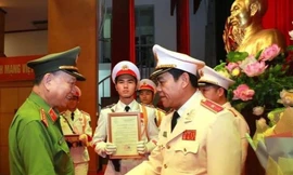 Giám đốc Công an tỉnh Nghệ An được thăng quân hàm Thiếu tướng