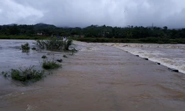 Nghệ An mưa lớn khiến giao thông chia cắt, cô lập nhiều bản làng