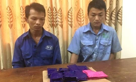 Bắt hai đối tượng vận chuyển 6.000 viên ma túy đi tiêu thụ