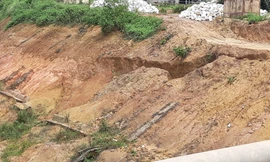 Cận cảnh kênh tưới tiêu 756 tỷ bị công an yêu cầu cung cấp hồ sơ