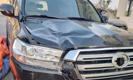 Tìm thấy chiếc xe ô tô gây tai nạn chết người rồi bỏ trốn đêm mùng 2 Tết