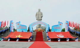 Ấn tượng Lễ phát động Tháng thanh niên 2019 nhìn từ Flycam của Tỉnh đoàn Nghệ An