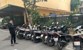 Bắt nhóm chuyên tiêu thụ xe máy SH trên facebook