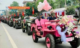 4 xe Jeep tham gia rước dâu ở Thái Nguyên có vấn đề 