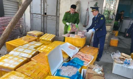 Thấy gì ở kho nội tạng lợn, trứng gà non chuyên cung cấp cho nhà hàng, quán ăn vỉa hè?