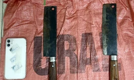 Bắt nhóm thanh niên mang dao đi cướp tài sản